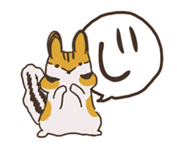 Hiragana in animal 's 50 sound Part 2 sticker #14011650