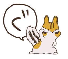 Hiragana in animal 's 50 sound Part 2 sticker #14011655