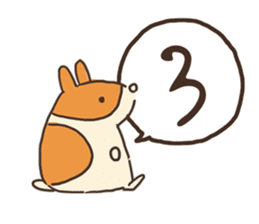 Hiragana in animal 's 50 sound Part 2 sticker #14011665