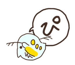 Hiragana in animal 's 50 sound Part 2 sticker #14011671