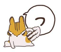 Hiragana in animal 's 50 sound Part 2 sticker #14011678