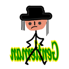 Trendy positive and negative word game-3 sticker #14011943