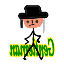 Trendy positive and negative word game-3 sticker #14011943