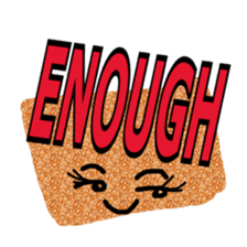 Trendy positive and negative word game-3 sticker #14011952