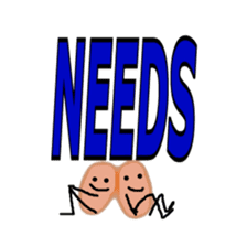 Trendy positive and negative word game-3 sticker #14011960