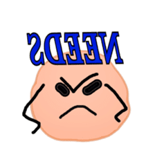 Trendy positive and negative word game-3 sticker #14011961