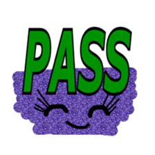 Trendy positive and negative word game-3 sticker #14011962