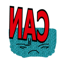 Trendy positive and negative word game-3 sticker #14011965