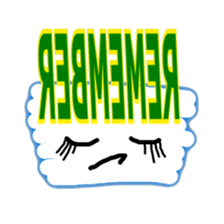 Trendy positive and negative word game-3 sticker #14011969