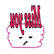 Trendy positive and negative word game-3 sticker #14011971