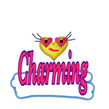 Trendy positive and negative word game-3 sticker #14011976