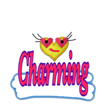 Trendy positive and negative word game-3 sticker #14011976