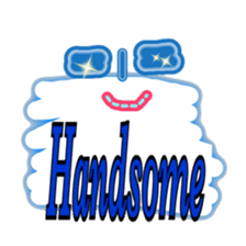 Trendy positive and negative word game-3 sticker #14011978