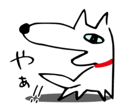 Dog's everyday feelings 01 sticker #14012006