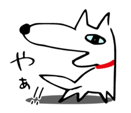 Dog's everyday feelings 01 sticker #14012006