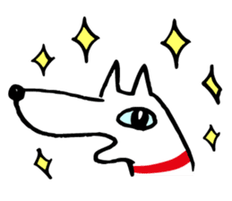 Dog's everyday feelings 01 sticker #14012011