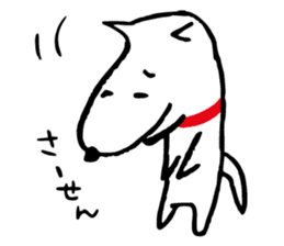 Dog's everyday feelings 01 sticker #14012015