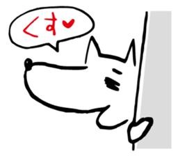 Dog's everyday feelings 01 sticker #14012017
