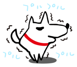 Dog's everyday feelings 01 sticker #14012018