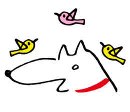 Dog's everyday feelings 01 sticker #14012019
