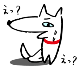Dog's everyday feelings 01 sticker #14012021