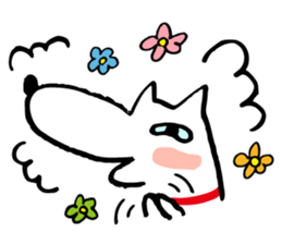 Dog's everyday feelings 01 sticker #14012027