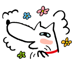 Dog's everyday feelings 01 sticker #14012027