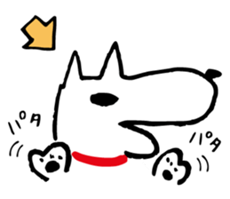 Dog's everyday feelings 01 sticker #14012035
