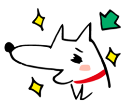 Dog's everyday feelings 01 sticker #14012042