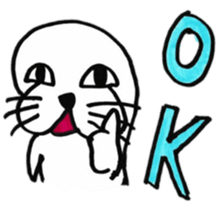 Annoying sea calf sticker #14012055