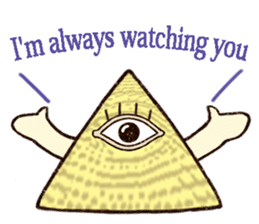 ILLUMINA-kun is WATCHING YOU !! [EN] sticker #14012094