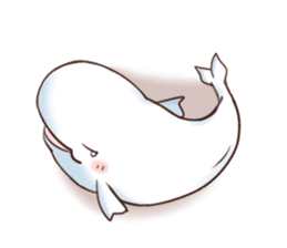 White Whale sticker #14012302