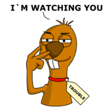 Trouble Stickers sticker #14012464