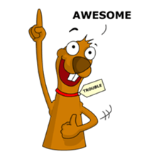 Trouble Stickers sticker #14012470