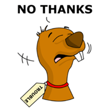 Trouble Stickers sticker #14012479