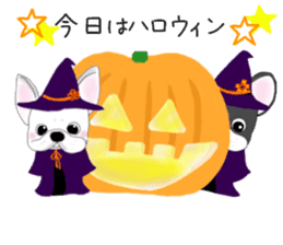 Kuro Friends Happy Halloween Sticker By Yumamelo Sticker