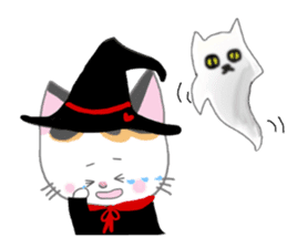 Kuro & friends Happy Halloween sticker sticker #14012595