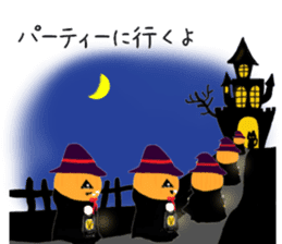 Kuro & friends Happy Halloween sticker sticker #14012600