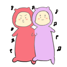 akakoro&murasakikoro sticker #14012685
