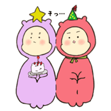 akakoro&murasakikoro sticker #14012691