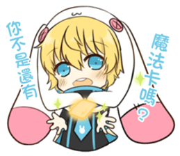 rabbit BW2 sticker #14012802