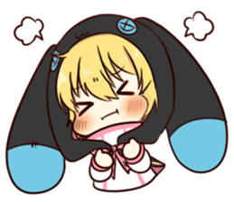 rabbit BW2 sticker #14012815