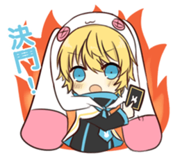 rabbit BW2 sticker #14012818