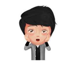 No.1 Collection: Unicorn Boy! sticker #14012983