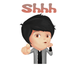 No.1 Collection: Unicorn Boy! sticker #14013003