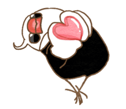 Niaoshiduo- About Love And Java Sparrows sticker #14013118