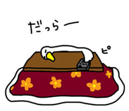 The birds new year sticker #14013284