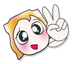 Ha Ha Ha!! My name is Fuko. ^_^ sticker #14014078