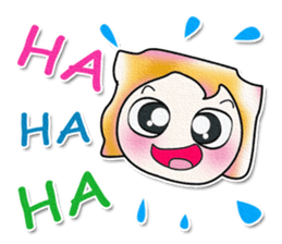 Ha Ha Ha!! My name is Fuko. ^_^ sticker #14014082
