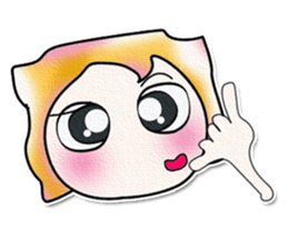 Ha Ha Ha!! My name is Fuko. ^_^ sticker #14014092